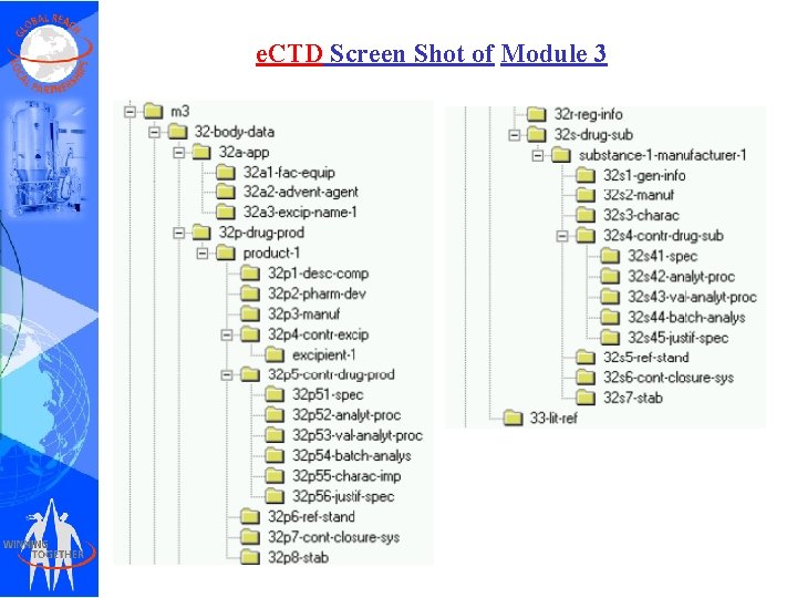 e. CTD Screen Shot of Module 3 