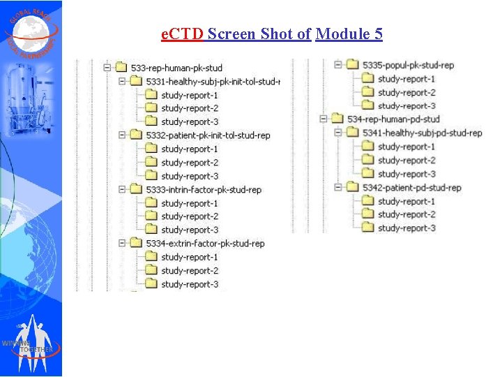 e. CTD Screen Shot of Module 5 