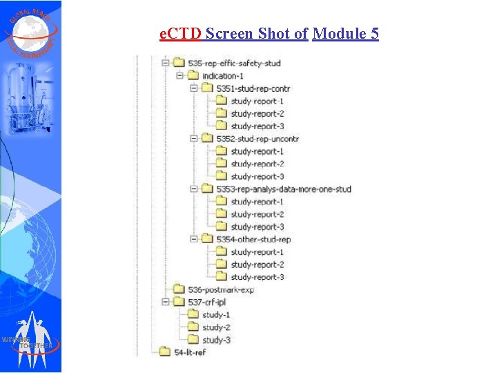 e. CTD Screen Shot of Module 5 