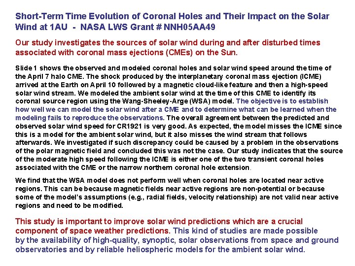 Short-Term Time Evolution of Coronal Holes and Their Impact on the Solar Wind at