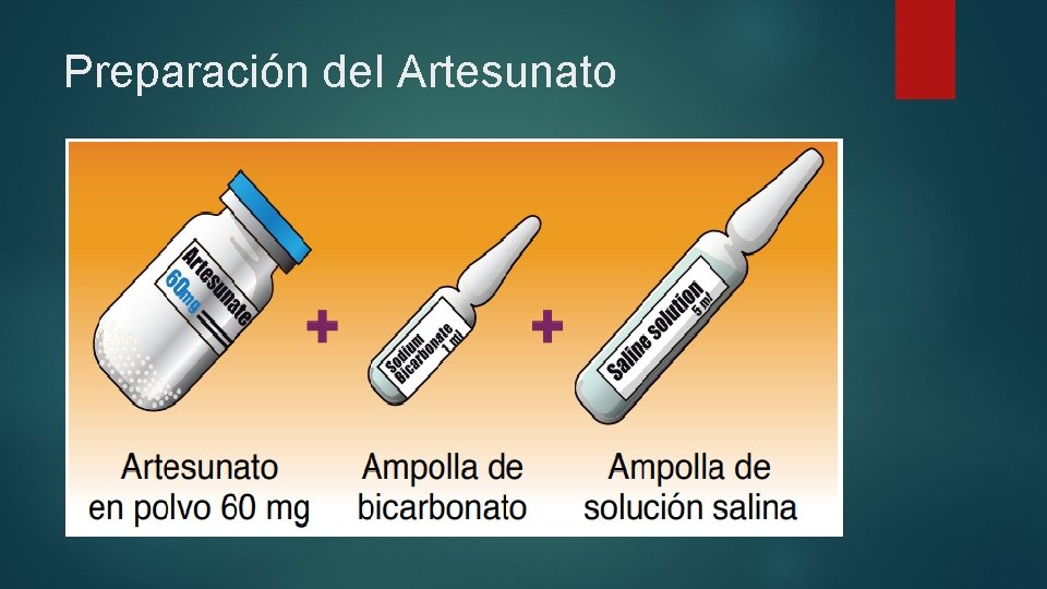 Preparación del Artesunato 