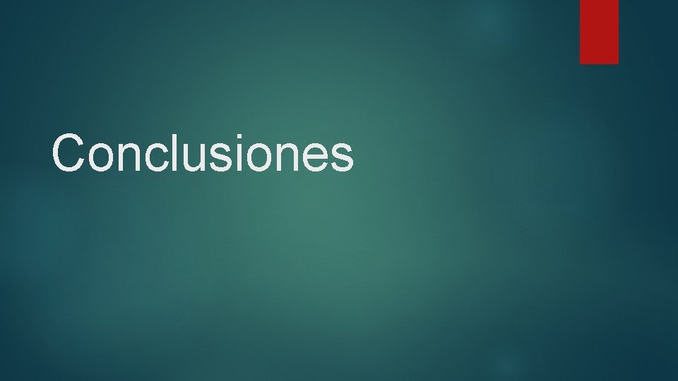 Conclusiones 