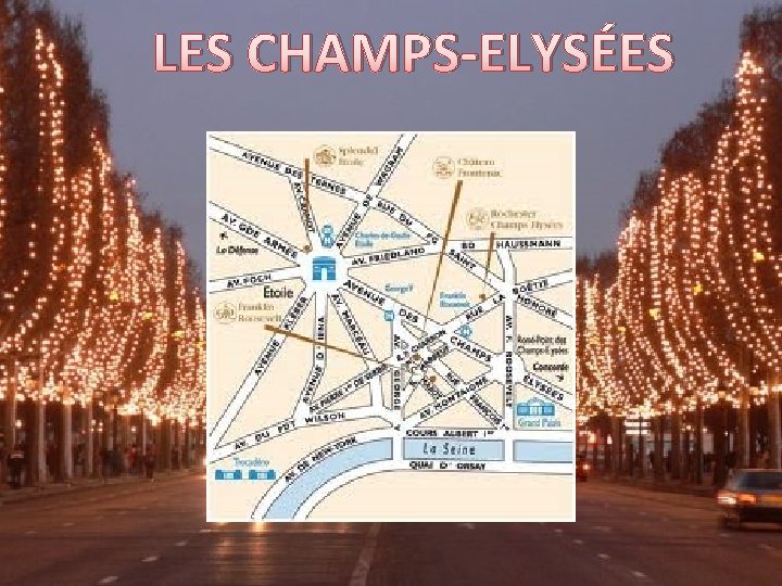 LES CHAMPS-ELYSÉES 