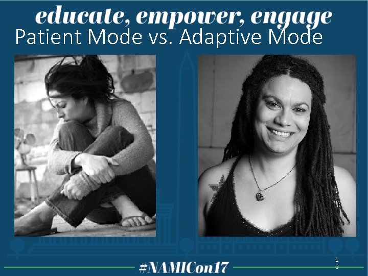 Patient Mode vs. Adaptive Mode 1 0 Patient Mode vs. Adaptive Mode 1 0