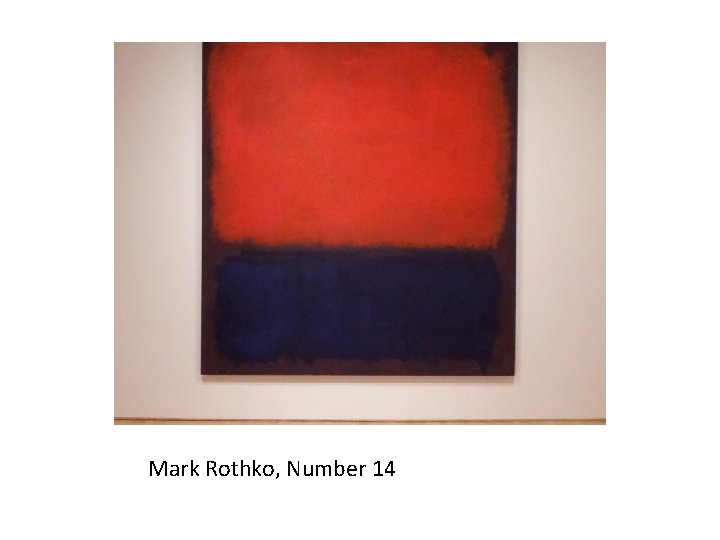 Mark Rothko, Number 14 