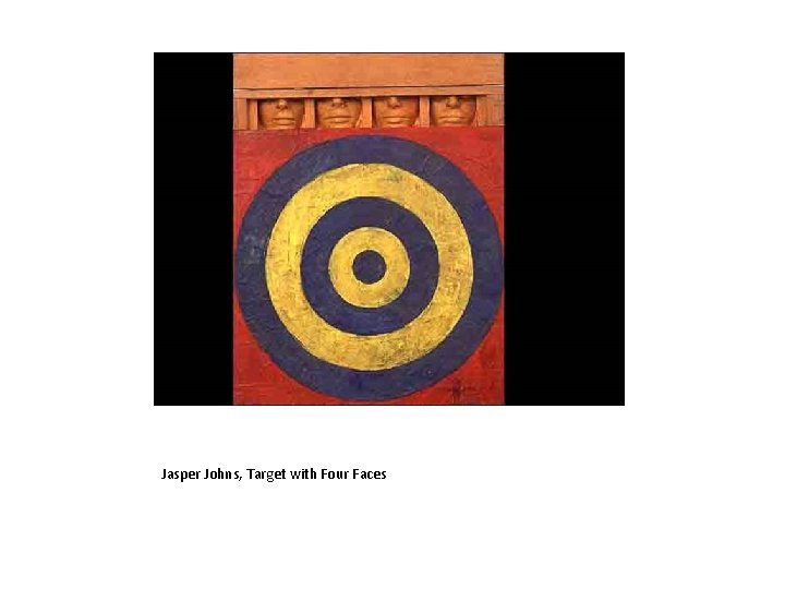 Jasper Johns, Target with Four Faces 