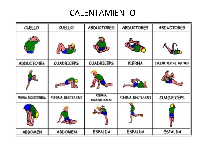 CALENTAMIENTO 