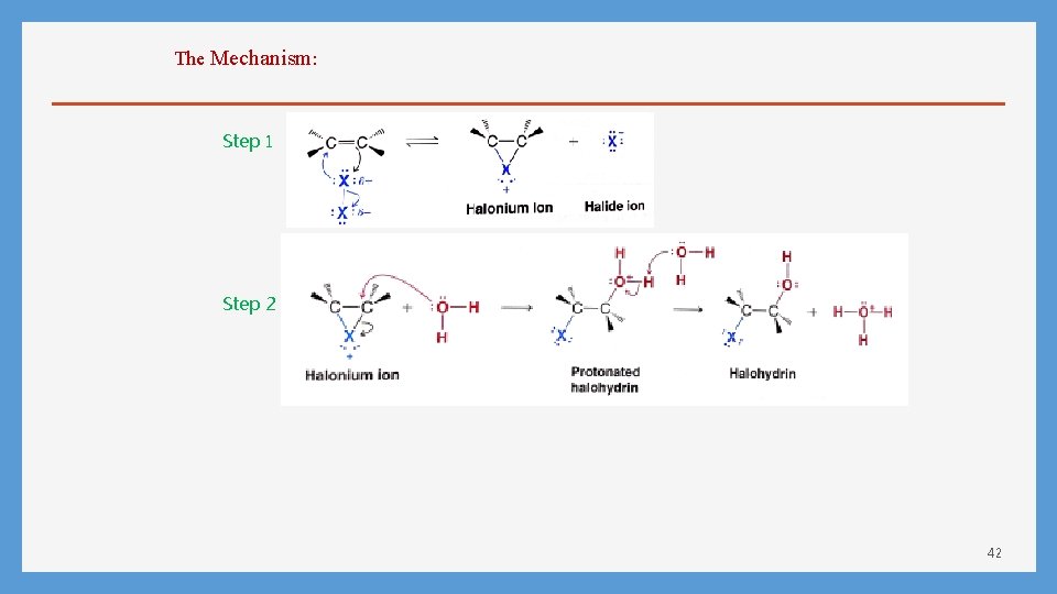 The Mechanism: Step 1 Step 2 42 