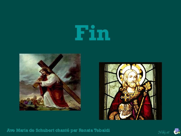 Fin Ave Maria de Schubert chanté par Renata Tebaldi Niki et 