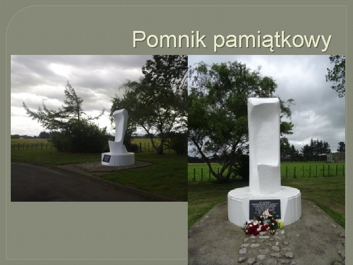 Pomnik pamiątkowy 