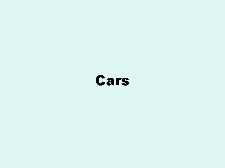 Cars 