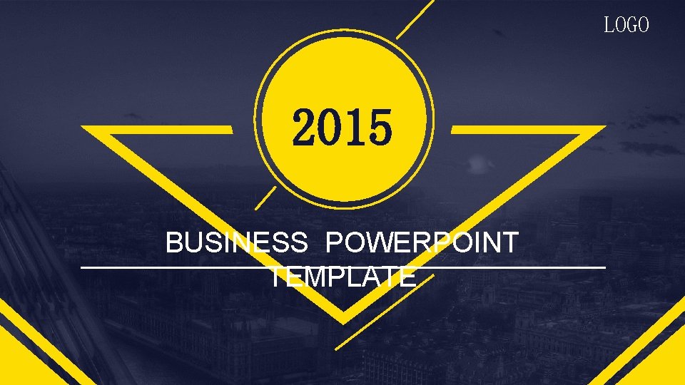 LOGO 2015 BUSINESS POWERPOINT TEMPLATE 