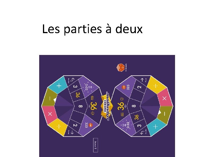 Les parties à deux 