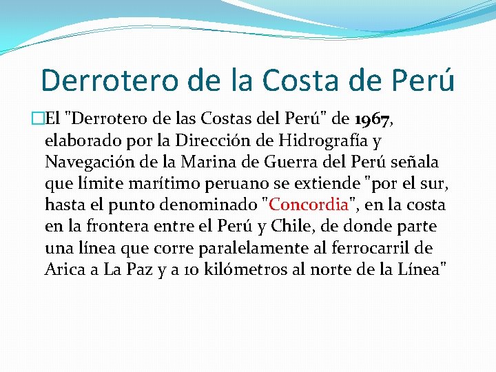 Derrotero de la Costa de Perú �El "Derrotero de las Costas del Perú" de