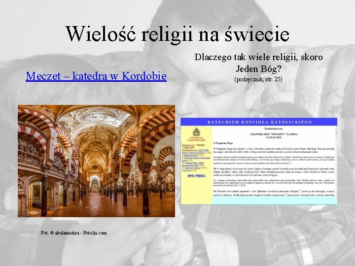 Wielość religii na świecie Meczet – katedra w Kordobie Fot. © akulamatiau - Fotolia.