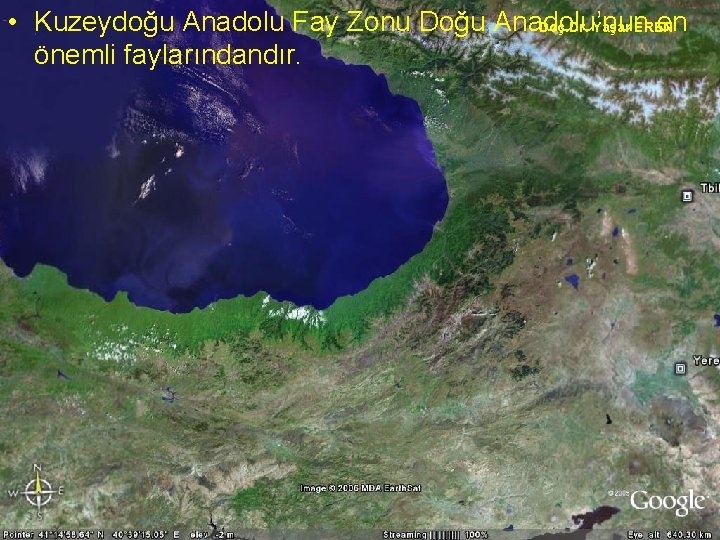  • Kuzeydoğu Anadolu Fay Zonu Doğu Anadolu’nun en Doç. Dr. Yaşar EREN NEOTEKTONİK
