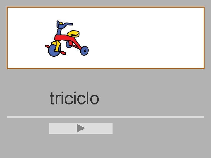 triciclo 