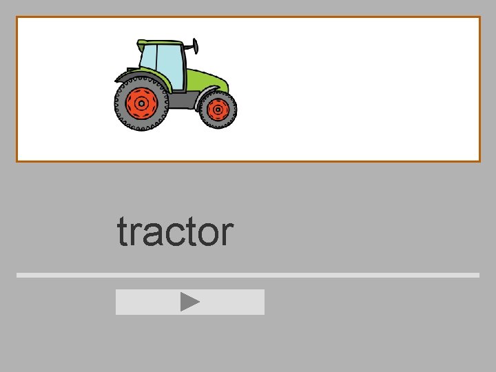 tractor 