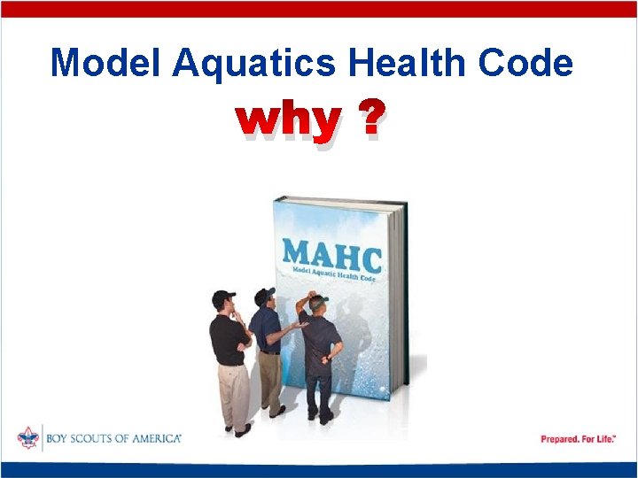 Model Aquatics Health Code why ? 