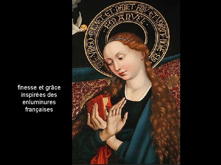 finesse et grâce inspirées des enluminures françaises 