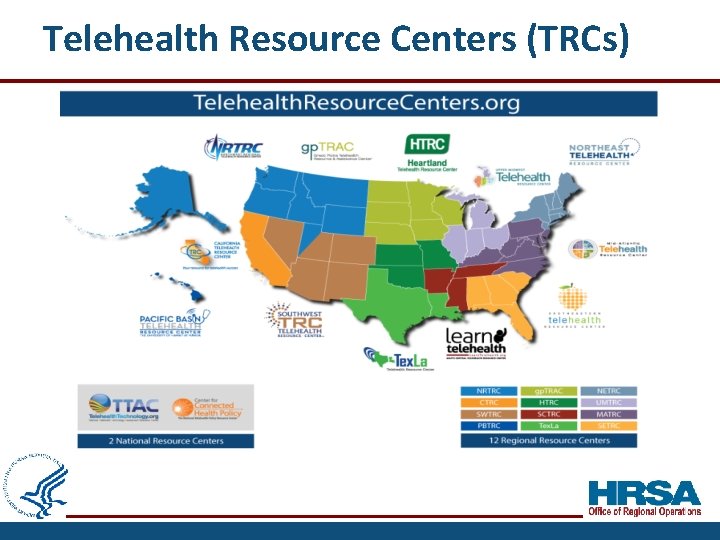 Telehealth Resource Centers (TRCs) 