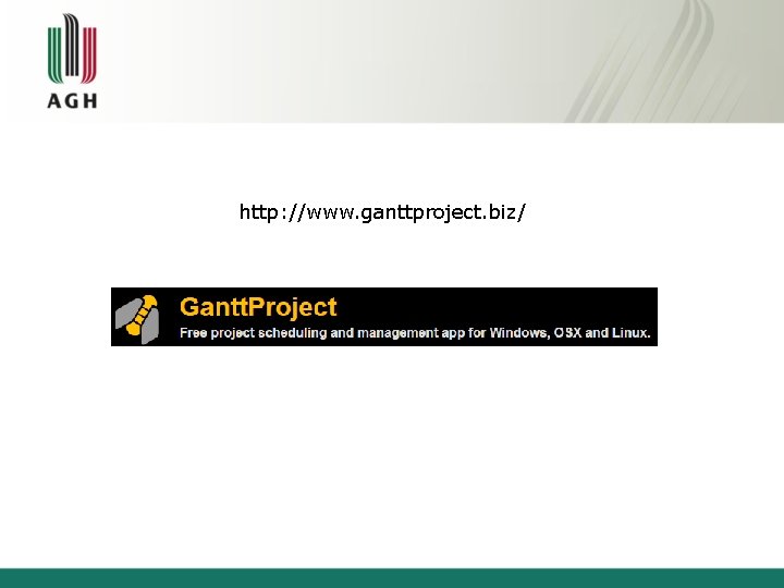 http: //www. ganttproject. biz/ 