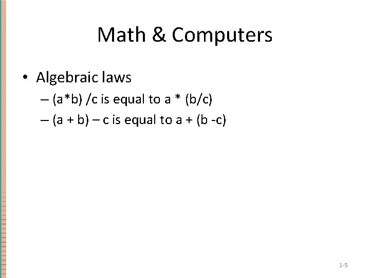 CSE 1020 Introduction to Computer Science I Mark