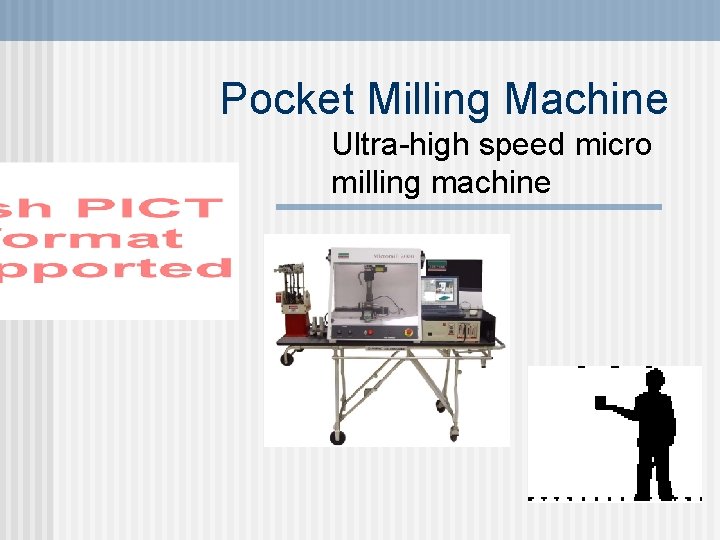 Pocket Milling Machine Ultra-high speed micro milling machine 