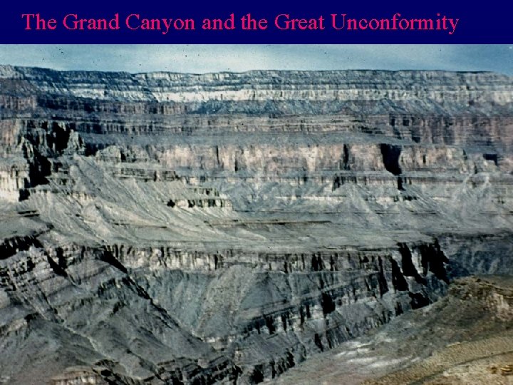 The Grand Canyon and the Great Unconformity 