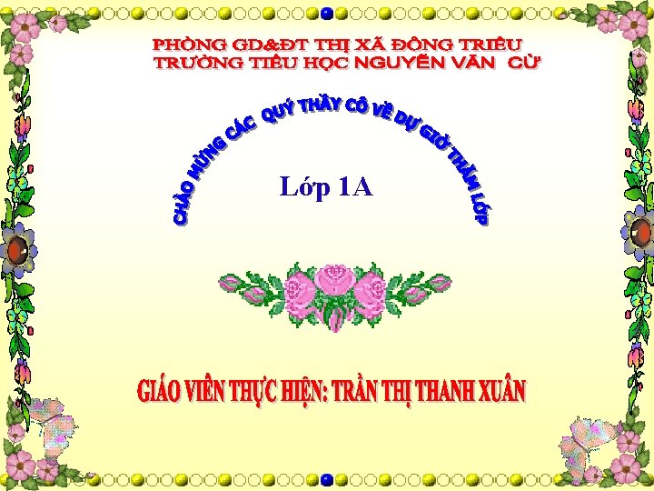 Lớp 1 A 