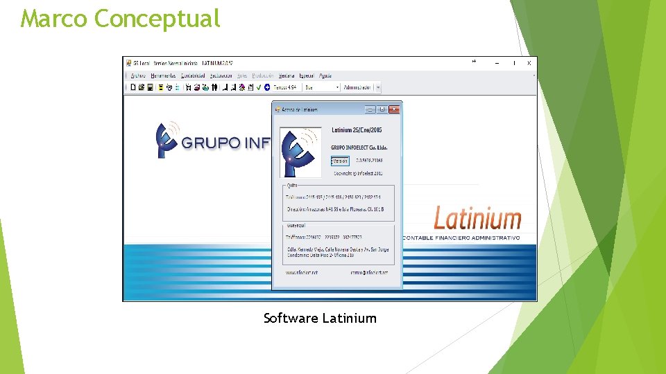 Marco Conceptual Software Latinium 