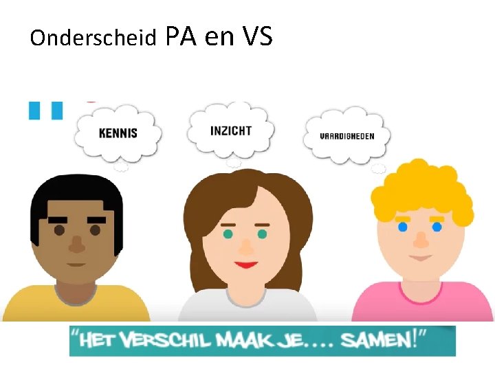 Onderscheid PA en VS 