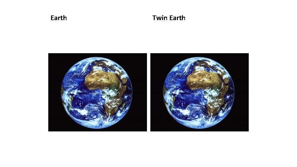 Earth Twin Earth 