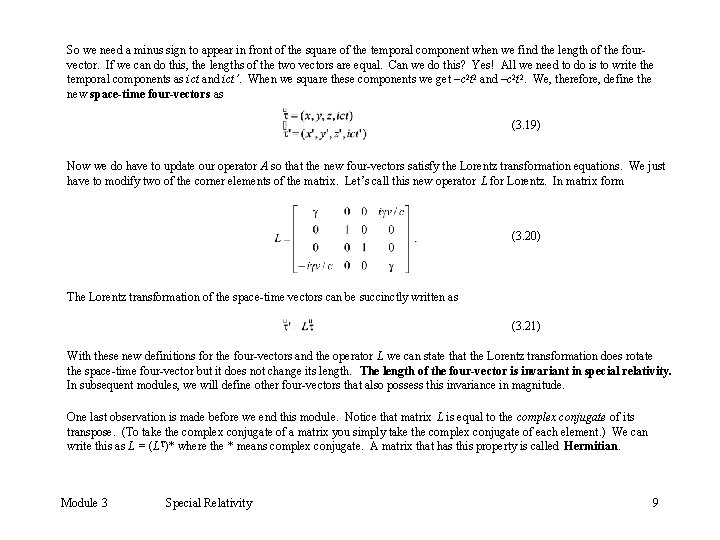 So we need a minus sign to appear in front of the square of