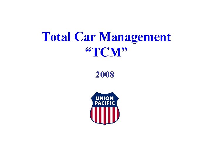 Total Car Management “TCM” 2008 