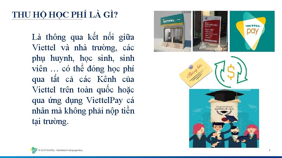 THU HỘ HỌC PHÍ LÀ GÌ? Là thông qua kết nối giữa Viettel và