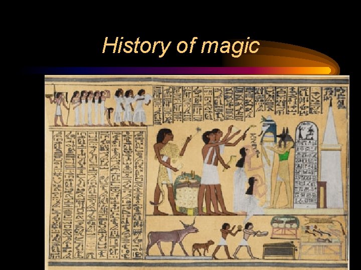 History of magic 