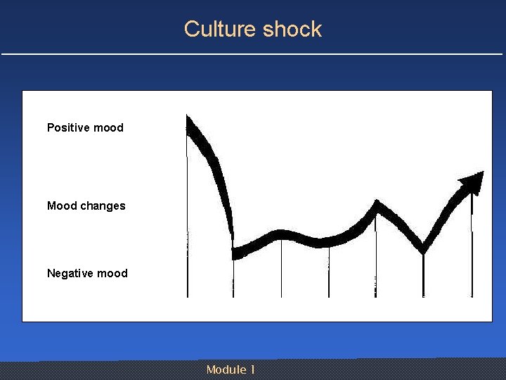 Culture shock Positive mood Mood changes Negative mood Module 1 