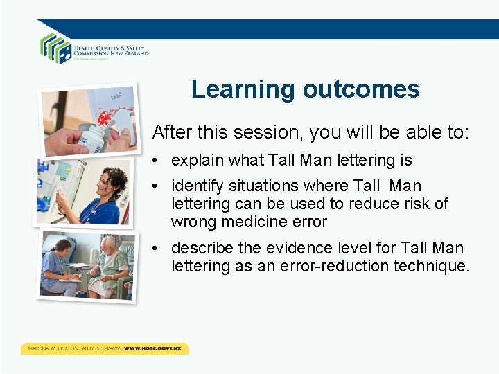 Learning outcomes After this session, you will be able to: • explain what Tall