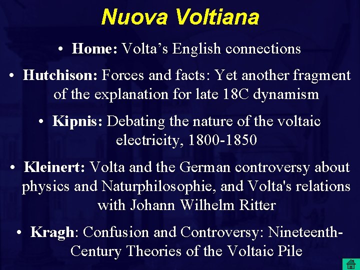Nuova Voltiana • Home: Volta’s English connections • Hutchison: Forces and facts: Yet another