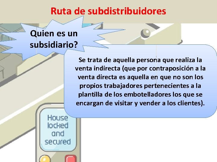 Ruta de subdistribuidores Quien es un subsidiario? Se trata de aquella persona que realiza