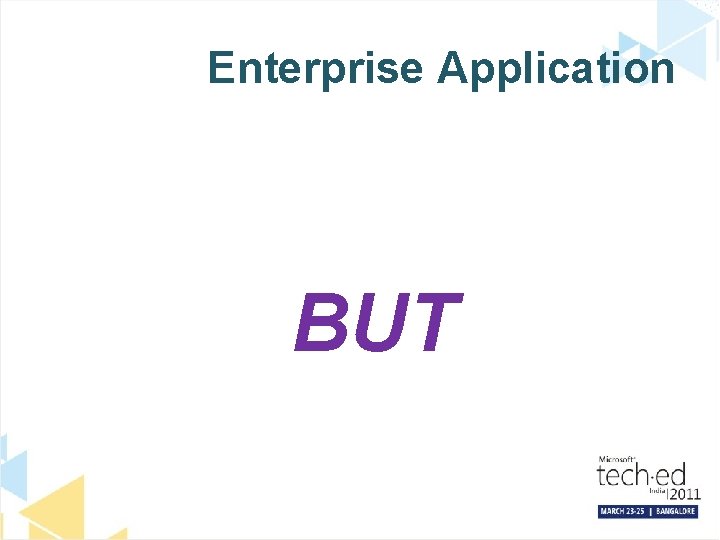 Enterprise Application BUT 