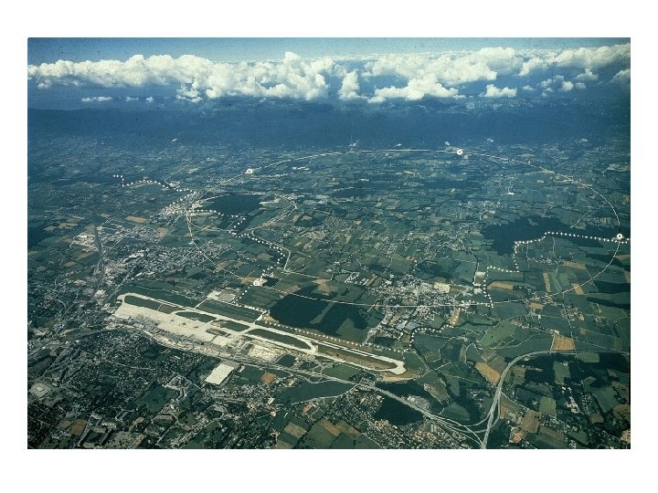 Aerial view of LHC 