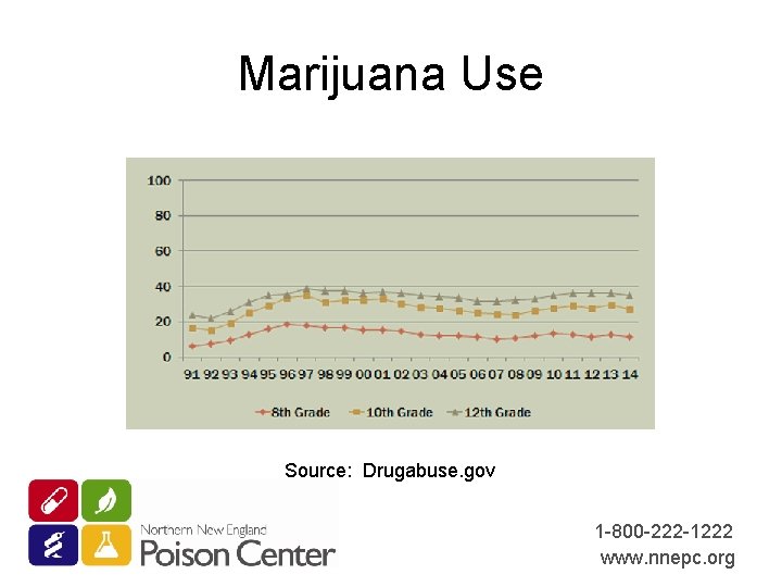 Marijuana Use Source: Drugabuse. gov 1 -800 -222 -1222 www. nnepc. org 