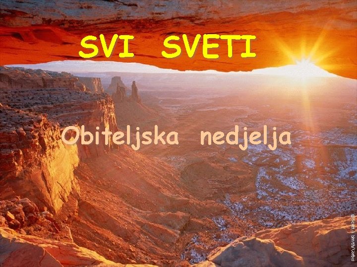SVI SVETI Obiteljska nedjelja 