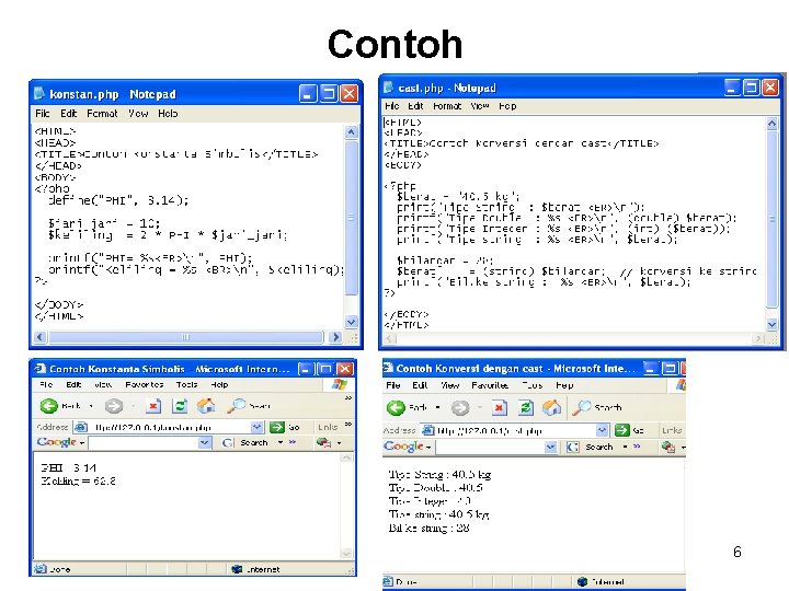 PHP Pengenalan PHP PHP adalah bahasa scripting yang