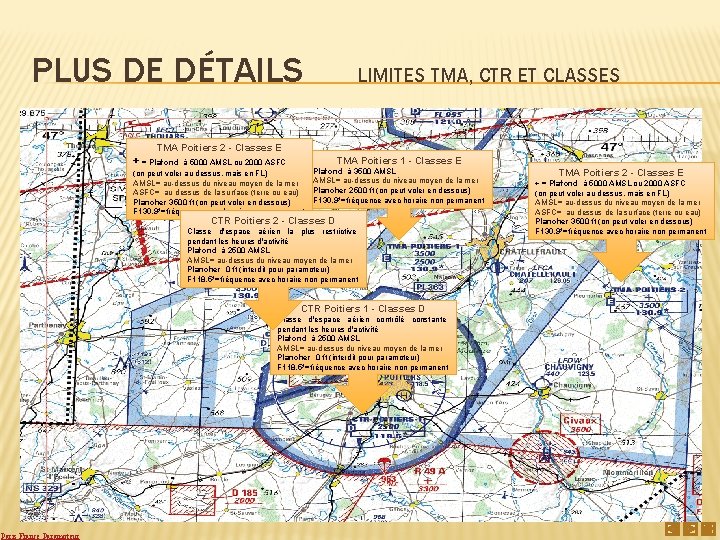 PLUS DE DÉTAILS LIMITES TMA, CTR ET CLASSES TMA Poitiers 2 - Classes E