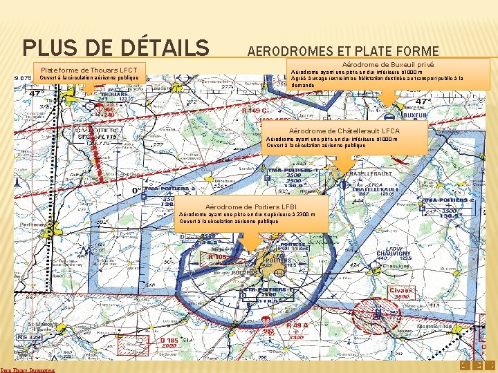 PLUS DE DÉTAILS Plate forme de Thouars LFCT Ouvert à la circulation aérienne publique