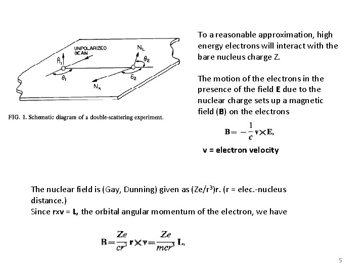 To a reasonable approximation, high energy electrons will interact with the bare nucleus charge