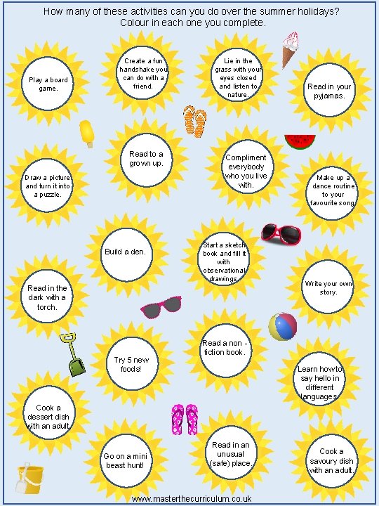 How many of these activities can you do